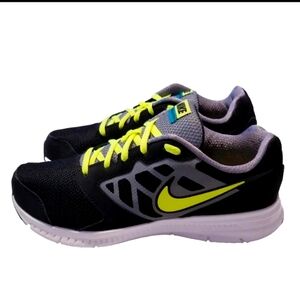 Nike Downshifter Youth Black Vol Cool Gray Rio kids Shoes/Sneakers Boys Size 6Y